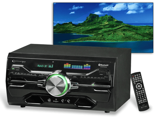 Technical Pro DV4000 PRO Bluetooth® DVD Receiver - Rock and Soul DJ Equipment and Records