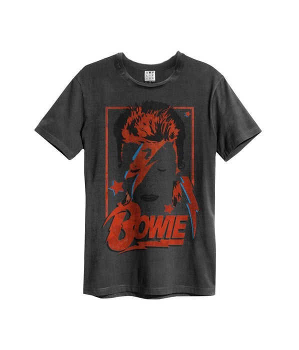 David Bowie Aladdin Sane Vintage T-Shirt (Charcoal)