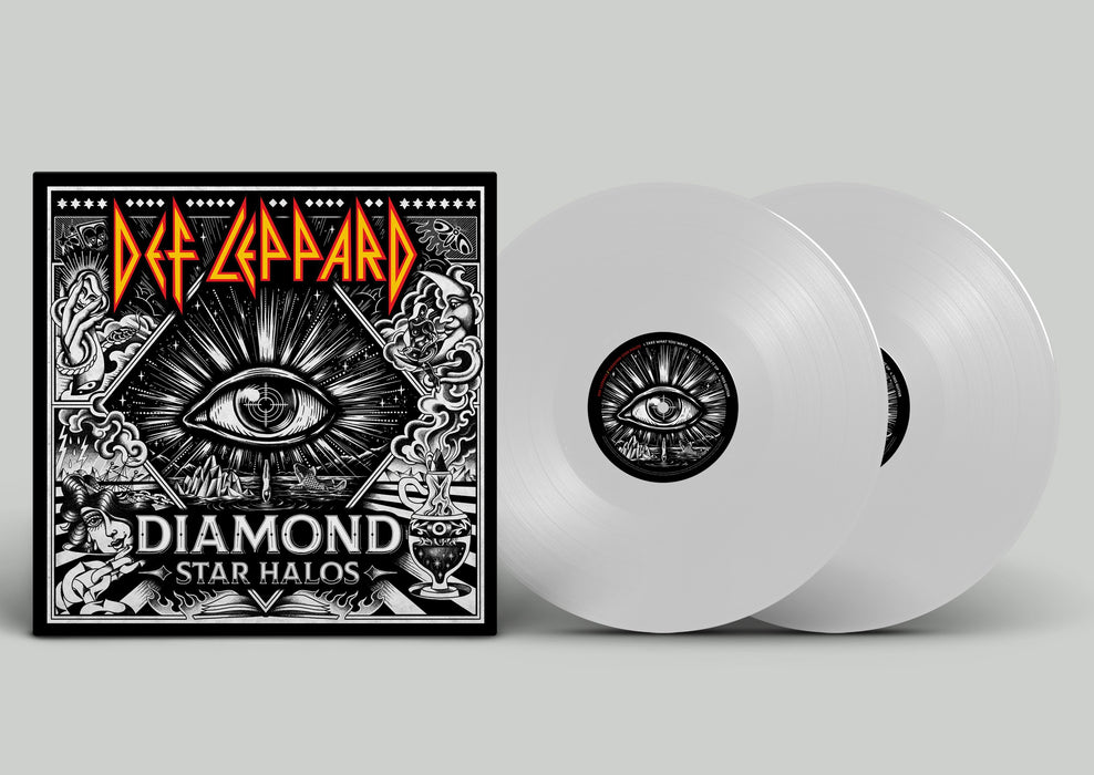 Def Leppard Diamond Star Halos [Clear 2 LP]