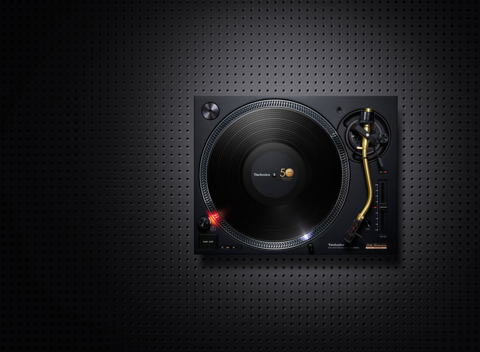 Technics SL-1200M7L Turntable Limited Numbered 50TH Anniversary Edition - Matte Black