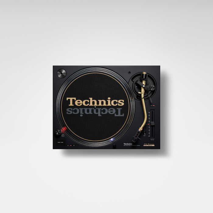 Technics SL-1200M7L Turntable Limited Numbered 50TH Anniversary Edition - Matte Black