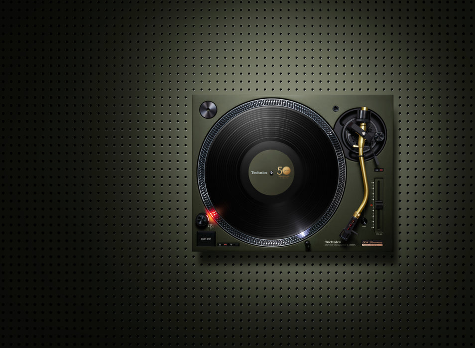 Technics SL-1200M7L Turntable Limited Numbered 50TH Anniversary Edition - Green