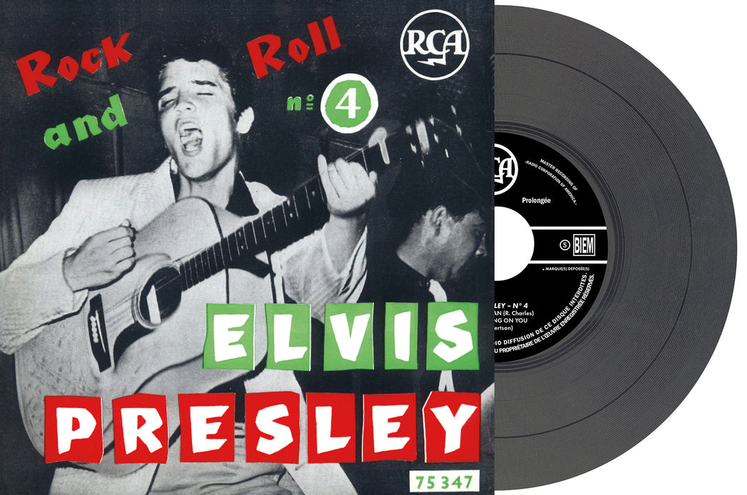 Elvis Presley Rock and Roll - RCA #4 (Black 7" vinyl EP)