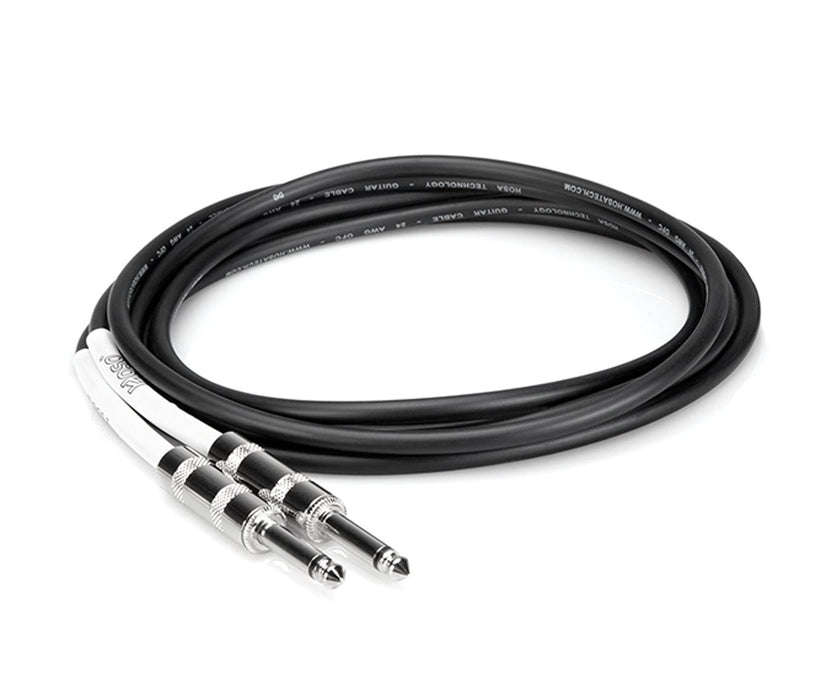 Hosa Guitar Cables Straight to Same - Rock and Soul DJ Equipment and Records