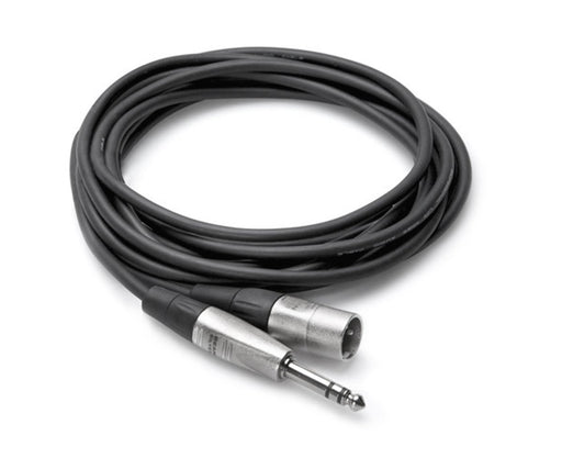 Hosa Pro Balanced Interconnect REAN 1/4 in TRS to XLR3M - Rock and Soul DJ Equipment and Records