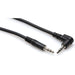 Hosa Technology Stereo Mini Male to Stereo Mini Angled Male Cable (3') - Rock and Soul DJ Equipment and Records