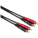 Hosa Technology 2 RCA Male to 2 RCA Male Dual Cable (Nickel Contacts) - 13' - Rock and Soul DJ Equipment and Records