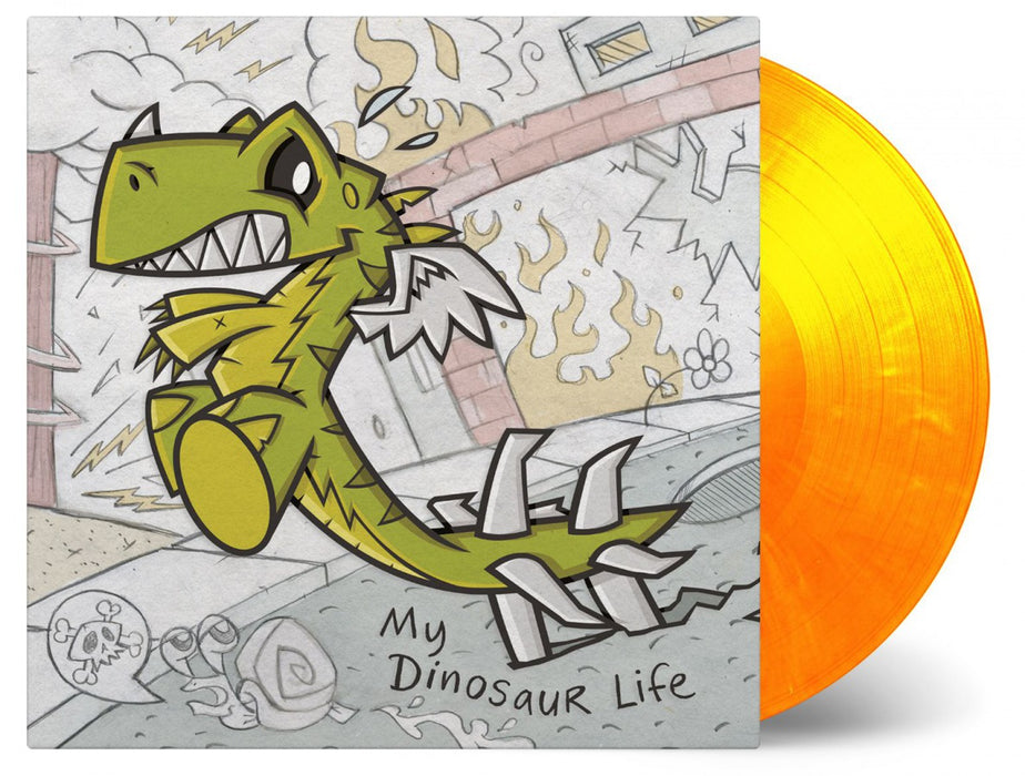 Motion City Soundtrack My Dinosaur Life (Limited Edition,Flaming Vinyl) [Import]