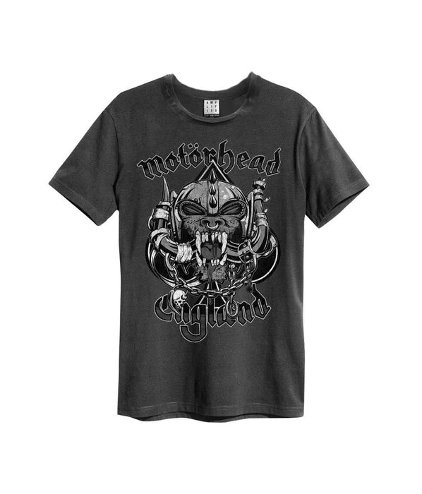 Motorhead Snaggletooth Vintage T-Shirt (Charcoal)