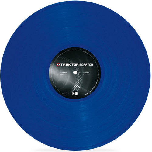 Native Instruments TRAKTOR Scratch Control Vinyl Mark 2 (Blue) - Rock and Soul DJ Equipment and Records