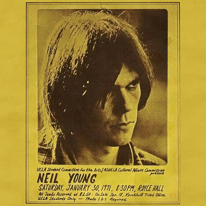 Neil Young Royce Hall 1971