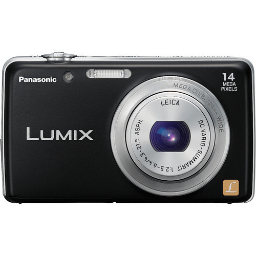 Panasonic LUMIX FH6 Digital Camera (Black) - Rock and Soul DJ Equipment and Records