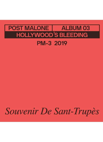 Post Malone 3 Inch Vinyl Record - Saint-Tropez - Rock and Soul DJ Equipment and Records