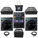 Rane Twelve MKII DJ Controller and Seventy Mixer with ProX Flight Cases Package (Black) - Rock and Soul DJ Equipment and Records