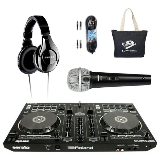 Roland DJ-202 Intro Pack Lite + Free DJ Class - Rock and Soul DJ Equipment and Records
