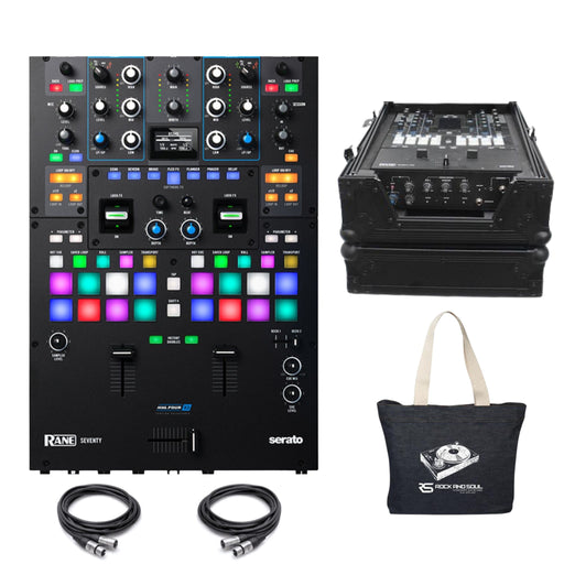 Rane Seventy DJ Mixer + ProX Case Black - Rock and Soul DJ Equipment and Records