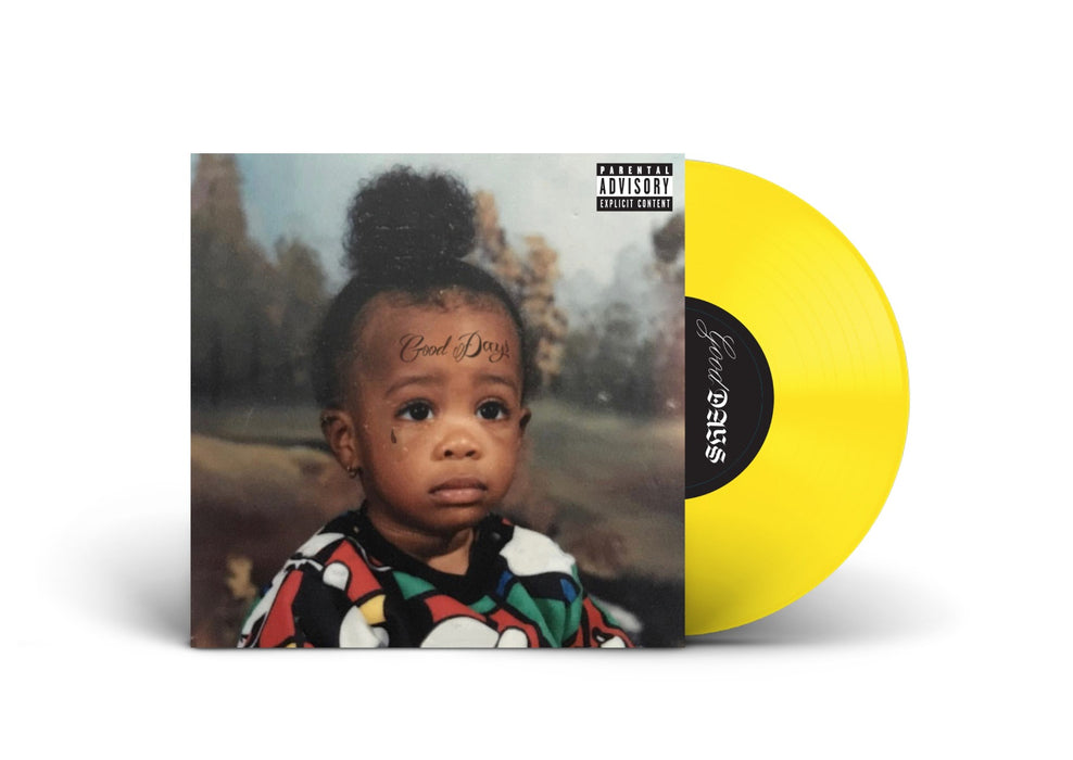 SZA Good Days -10” SINGLE Opaque Yellow Vinyl Disc, in standard 10” jacket, and white inner sleeve