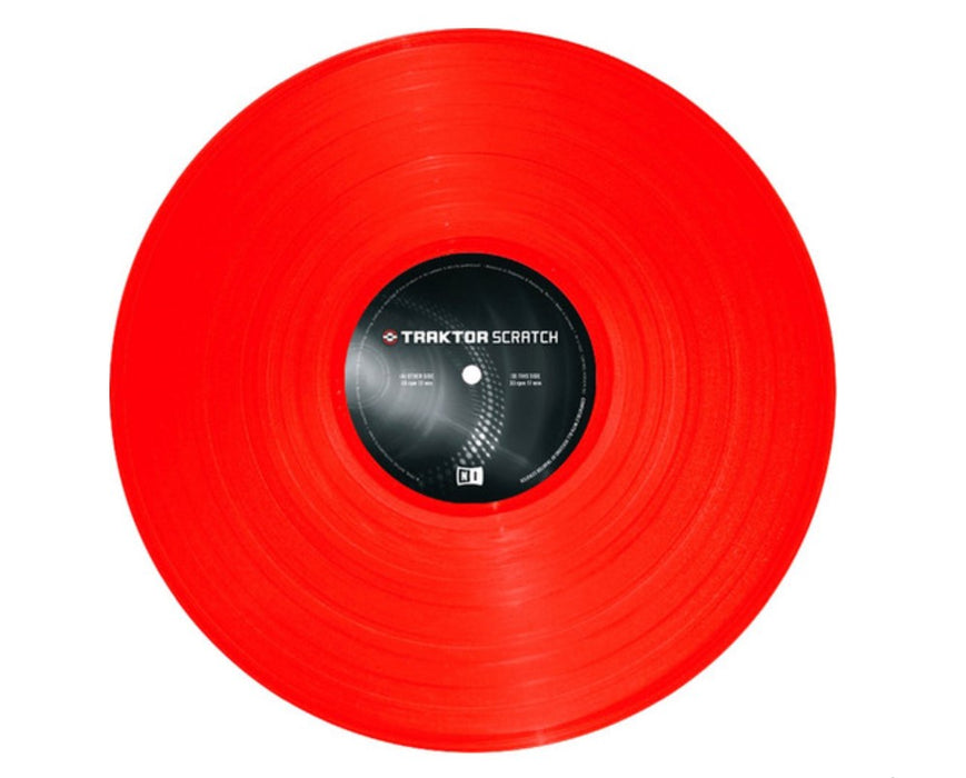 Native Instruments TRAKTOR Scratch Control Vinyl Mark 2 (Red)