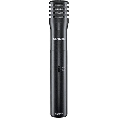 Shure SM137 Small-Diaphragm Cardioid Condenser Microphone - Rock and Soul DJ Equipment and Records