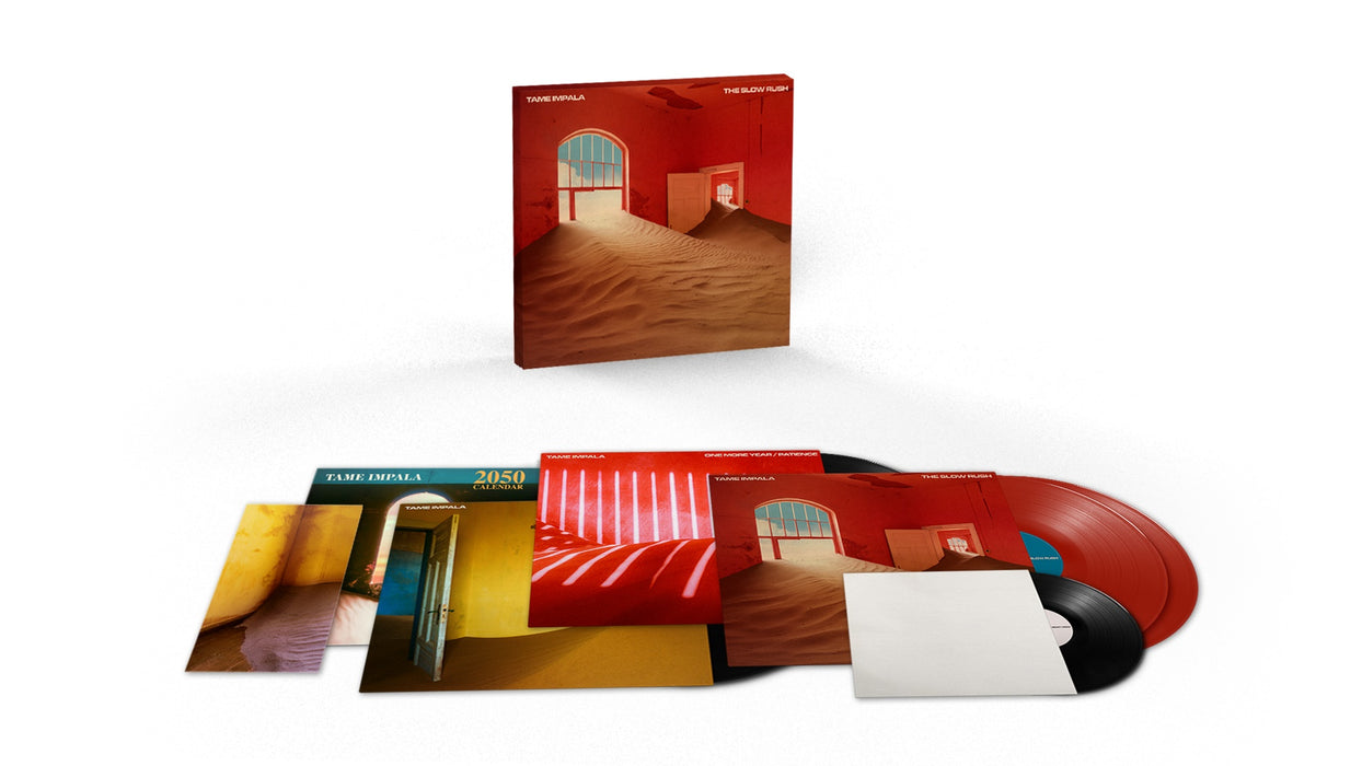 Tame Impala The Slow Rush (Deluxe Edition, Boxed Set, With Booklet, Calendar, Colored Vinyl)