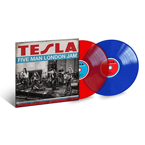 Tesla Five Man London Jam [Clear Red/Clear Blue 2 LP]