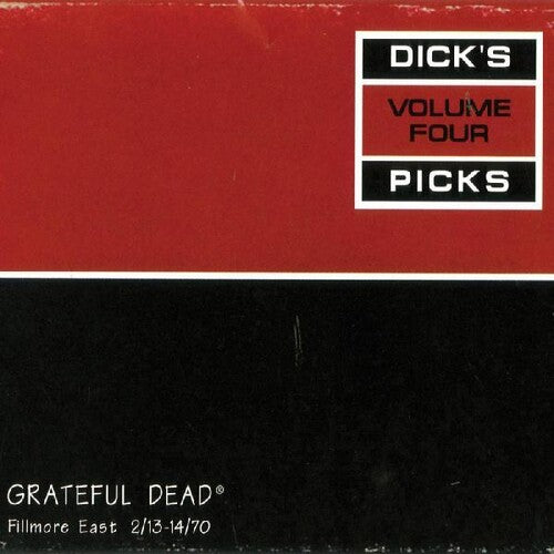 The Grateful Dead Dick's Picks, Vol. 4: Fillmore East 2/ 13-2/ 14/ 70 (3 Cd's)