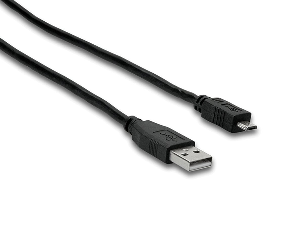 Cable Usb Hosa High Speed USB Cable, Type A to Micro-B, 6 ft — Rock and Soul DJ ...