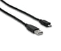 Hosa High Speed USB Cable, Type A to Micro-B, 6 ft - Rock and Soul DJ Equipment and Records