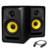 KRK Classic 8" Near-Field 2-Way Studio Monitor (Pair) + XLR Cable - Rock and Soul DJ Equipment and Records