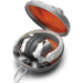 V-MODA XS On-Ear Folding Design Noise-Isolating Metal Headphone (White Silver)