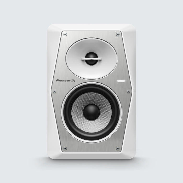 Pioneer DJ VM-50 5 Inch Active Monitor Speaker (White) - Rock and Soul DJ Equipment and Records