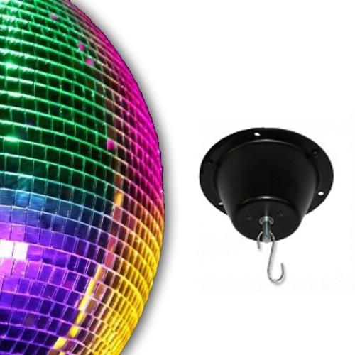 ProX 24 inch Mirror Ball (tile size 0.75") + 1 RPM Motor - Rock and Soul DJ Equipment and Records