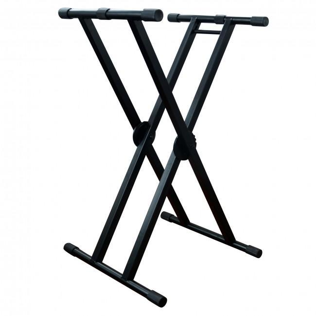 ProX - Double X-STYLE DJ Coffin Keyboard Stand w/ Ergo Easy Lock - Rock and Soul DJ Equipment and Records