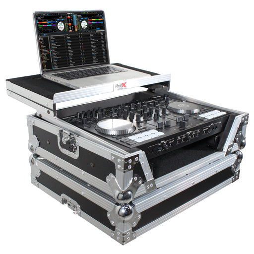 Flight Case For Roland DJ-707M Digital Controller W-Laptop Shelf - Rock and Soul DJ Equipment and Records
