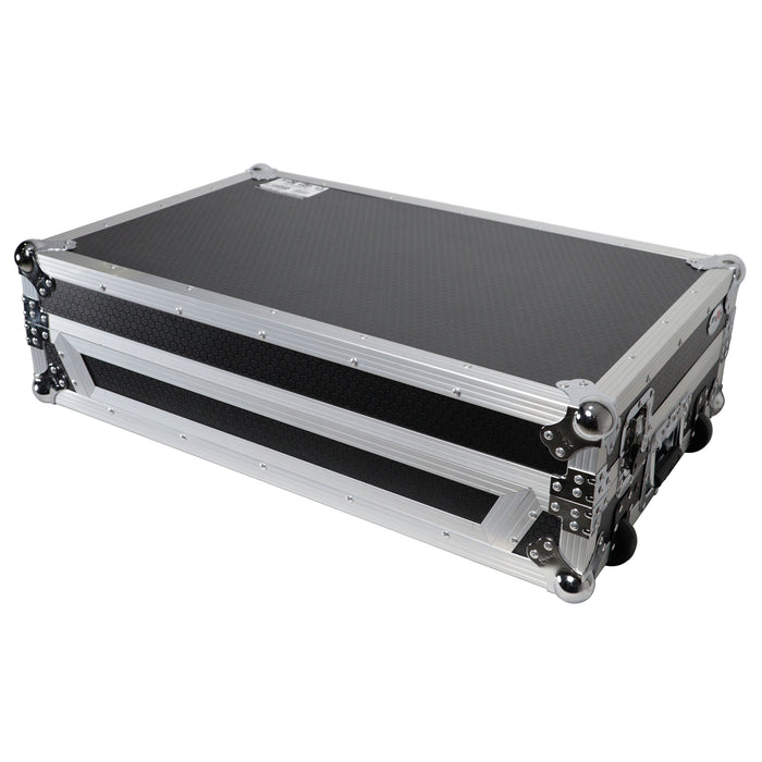 Prox Flight Case for Pioneer XDJ-RX/3 RX/2 Case w/ Sliding Laptop Shelf and Wheels