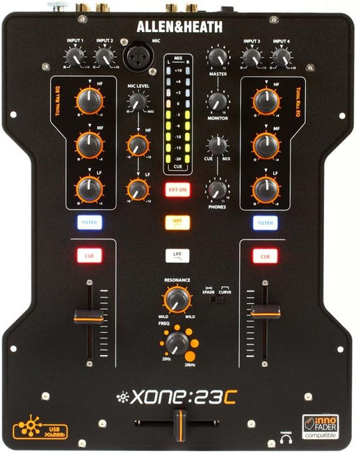 Allen & Heath XONE:23C DJ Mixer with Internal Soundcard — Rock and