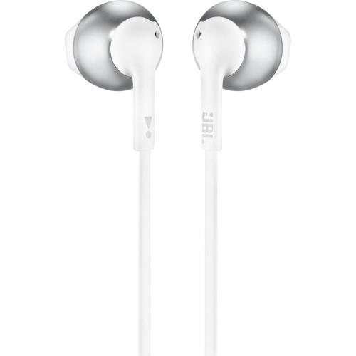 JBL T205 Earbud Headphones (Chrome) - Rock and Soul DJ Equipment and Records