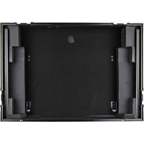 Odyssey Pioneer XDJ-RR Glide-Style Flight Case with 1 RU Rack (Black-Anodized Hardware)