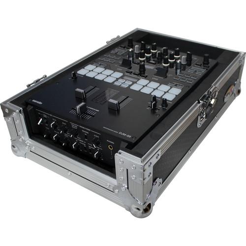 ProX XS-DJMS9 Flight Case for Pioneer DJM-S9 Mixer (Silver on Black) - Rock and Soul DJ Equipment and Records