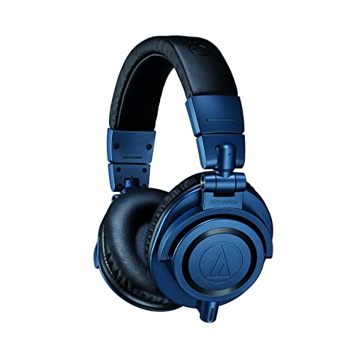 Audio-Technica ATH-M50xDS Closed-Back Studio Monitoring Headphones - Deep Sea Blue, Limited Edition (No Box)