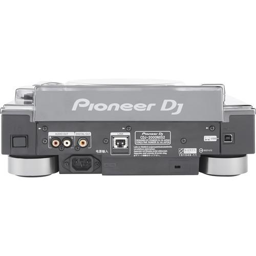 Decksaver Cover for Pioneer CDJ-2000 NXS2 (Smoked/Clear) - Rock and Soul DJ Equipment and Records