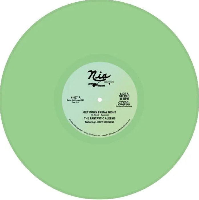 The Fantastic Aleems, Leroy Burgess - Get Down Friday Night Vinyl 12" [LP] - RSD2023