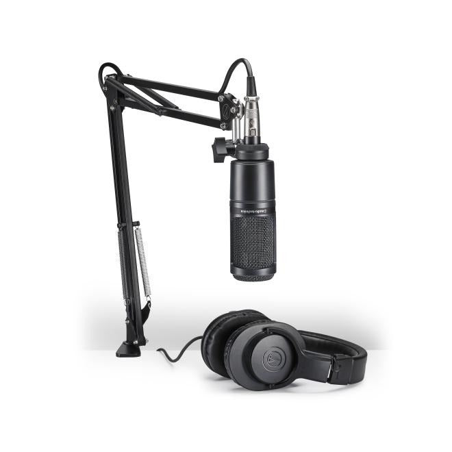 Audio Technica AT2020PK Streaming/Podcasting Pack + Free Lunch Box - Rock and Soul DJ Equipment and Records