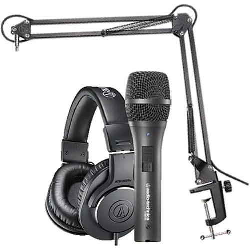 Audio-Technica AT2005USBPK Streaming/Podcasting Pack + Free Lunch Box - Rock and Soul DJ Equipment and Records