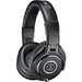 Audio Technica ATH-M40X Professional Monitor Headphones + Free Lunch Box - Rock and Soul DJ Equipment and Records
