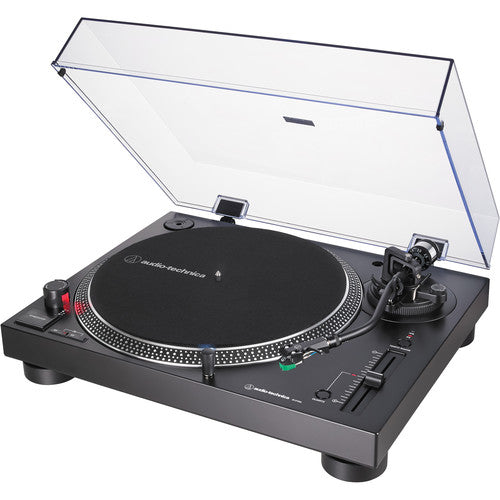 Audio-Technica Consumer AT-LP120XUSB Stereo Turntable with USB (Black) + Free Lunch Box - Rock and Soul DJ Equipment and Records