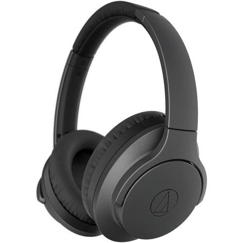 Audio-Technica Consumer ATH-ANC700BT QuietPoint Active Noise-Canceling Headphones (Black) + Free Lunch Box - Rock and Soul DJ Equipment and Records