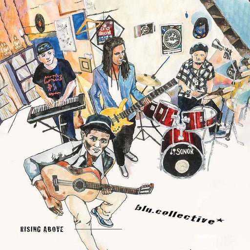 blu.collective - 'Rising Above' (7") - Rock and Soul DJ Equipment and Records