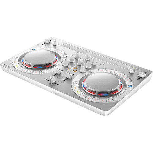 Pioneer DJ DDJ-WeGO4 Digital DJ Controller, White (Open Box)