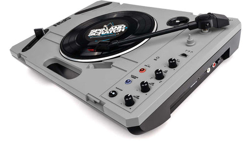Reloop SPiN Portable Turntable with Scratch Vinyl - Rock and Soul DJ Equipment and Records